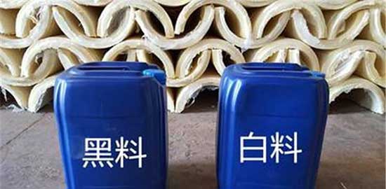 聚氨酯硬泡的應用(圖1) 聚氨酯黑白料