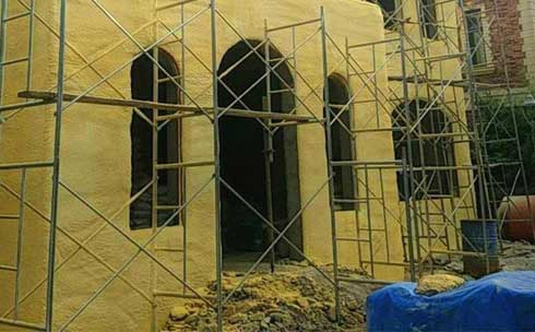 建筑外墻保溫系統中內和外保溫效果差別有多大(圖2) 建筑外墻保溫聚氨酯噴涂
